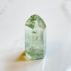 Prasiolite (Green Amethyst) Point