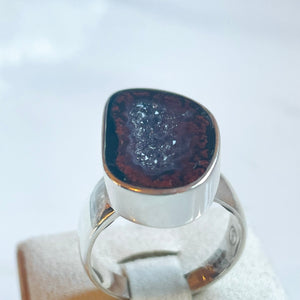 Agate Druzy Ring #2 - US 9.5