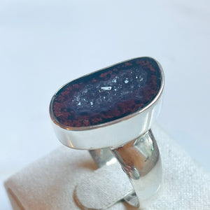 Agate Druzy Ring #2 - US 9.5