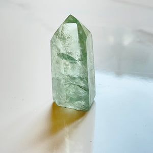 Prasiolite (Green Amethyst) Point