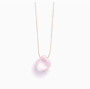 Wanderlust Life - Rose Quartz Fine Cord Necklace