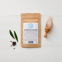 Load image into Gallery viewer, Corinne Taylor- Aches &amp; Pains Himalayan Bath Salts - 75g Sachet
