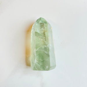 Prasiolite (Green Amethyst) Point