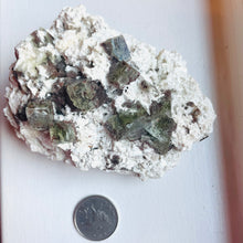 Load image into Gallery viewer, Scolecite &amp; Garden Quartz Freeform Cluster
