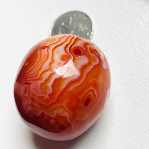 Carnelian Agate Pebble