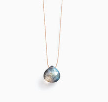 Load image into Gallery viewer, Wanderlust Life - Labradorite Fine Cord Necklace
