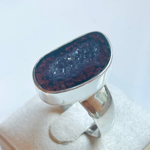 Agate Druzy Ring #2 - US 9.5