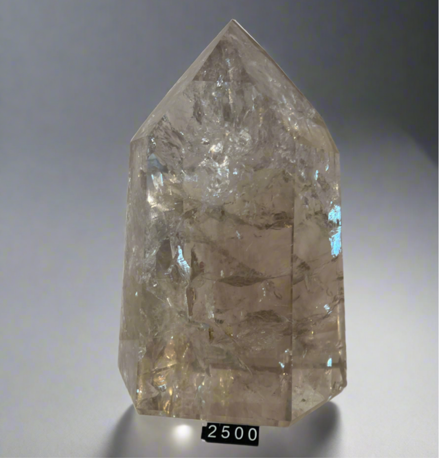 Giant smokey Quartz point