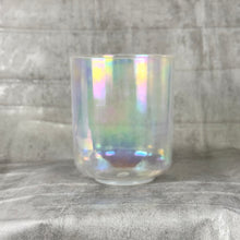 Load image into Gallery viewer, 8&quot; C#-5 Platinum Tall Crystal Tones Singing Bowl (115279)
