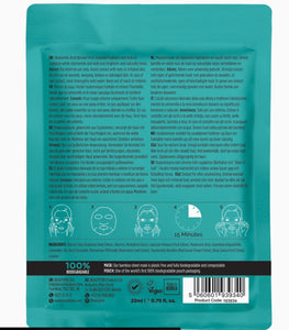 Beauty Pro - Super Hydrating Travel Sheet Mask - 100% Biodegradable