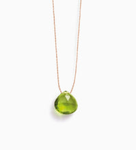 Load image into Gallery viewer, Wanderlust Life - Peridot fine cord necklace
