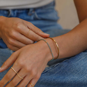 Wanderlust Life - Water Blue Beaded Bracelet