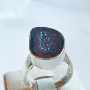 Agate Druzy Ring #2 - US 9.5