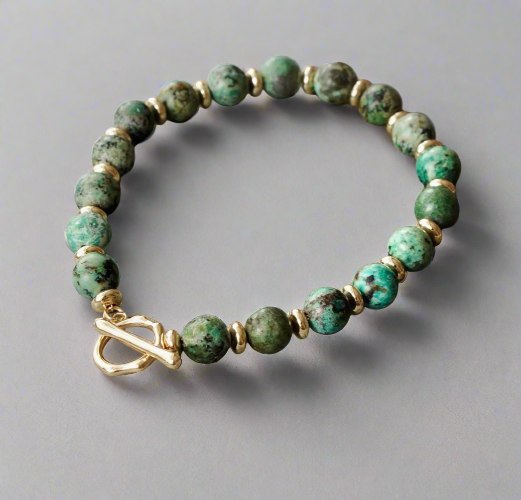 Xander Kostromo - Men’s Bracelet African Turquoise