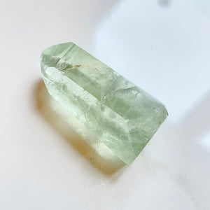 Prasiolite (Green Amethyst) Point