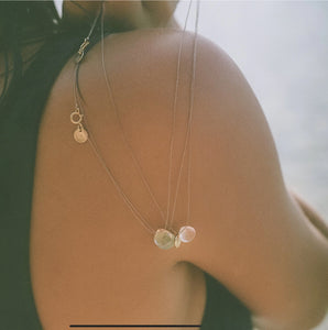 Wanderlust Life - Rose Quartz Fine Cord Necklace