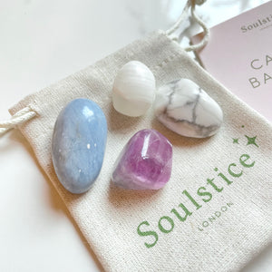 Calm and Balance Crystal Pouch