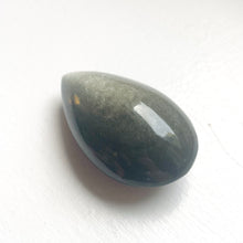 Load image into Gallery viewer, Silver Sheen Obsidian Teardrop
