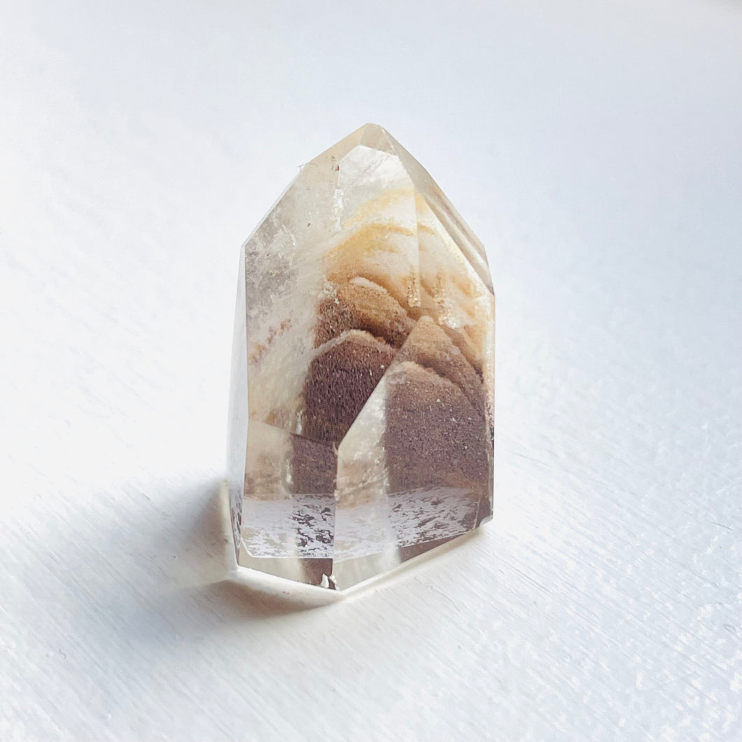 Clear Quartz Phantom Mini Point