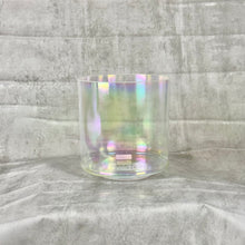 Load image into Gallery viewer, 8” A#-20 Platinum Crystal Tones Alchemy Singing Bowl (132729) Sound Bowl
