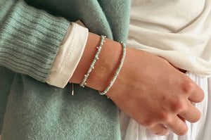 Boho Betty Amazonite silver bracelet