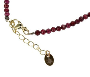 Krystal Kingdom - Garnet Bead Bracelet