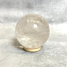 Load image into Gallery viewer, Clear Quartz Sphere (9cm)
