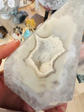 Load image into Gallery viewer, Blue Lace Agate Cluster Point Freeform
