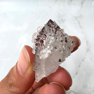 Hematite inclusions Quartz - Namibia