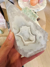 Load image into Gallery viewer, Blue Lace Agate Cluster Point Freeform
