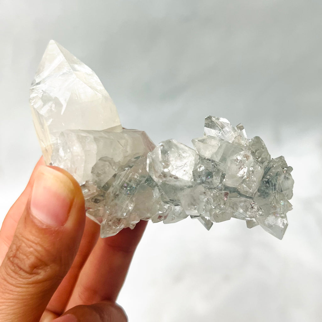 Apophyllite & Chalcedony Cluster Points – Soulstice London