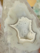 Load image into Gallery viewer, Blue Lace Agate Cluster Point Freeform
