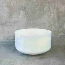 Load image into Gallery viewer, 9” B-15 Mother of Platinum Crystal Tones Alchemy Singing Bowls (1286170)
