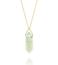 Load image into Gallery viewer, Amy Russell Taylor - Raw Green Amethyst Pendant
