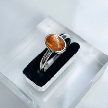 Load image into Gallery viewer, Sunstone Ring Small Oval - US 9
