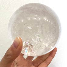 Load image into Gallery viewer, Clear Quartz Sphere (9cm)
