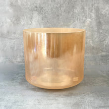 Load image into Gallery viewer, 9” A#+5 Great Salt Lake Salt, Grandmother Crystal Tones Alchemy Singing Bowl (105167)
