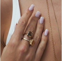 Load image into Gallery viewer, Amy Russell Taylor - CITRINE QUANTUM SOLITAIRE RING - PROSPERITY &amp; JOY
