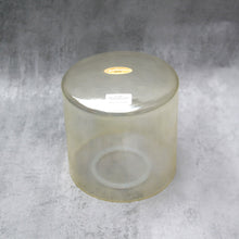 Load image into Gallery viewer, 8&quot; E+30 Dead Sea Salt, Lemon Aura Gold Crystal Tones Singing Bowl (115119)
