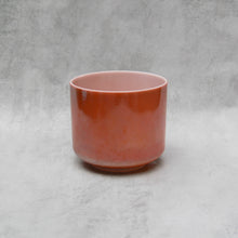 Load image into Gallery viewer, 7” G#+35 Rose Quartz Grandfather (Base) Crystal Tones Alchemy Singing Bowl (111527)
