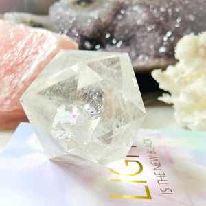 Clear Quartz Icosahedron