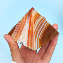 Load image into Gallery viewer, Carnelian Fire Agate Pyramid
