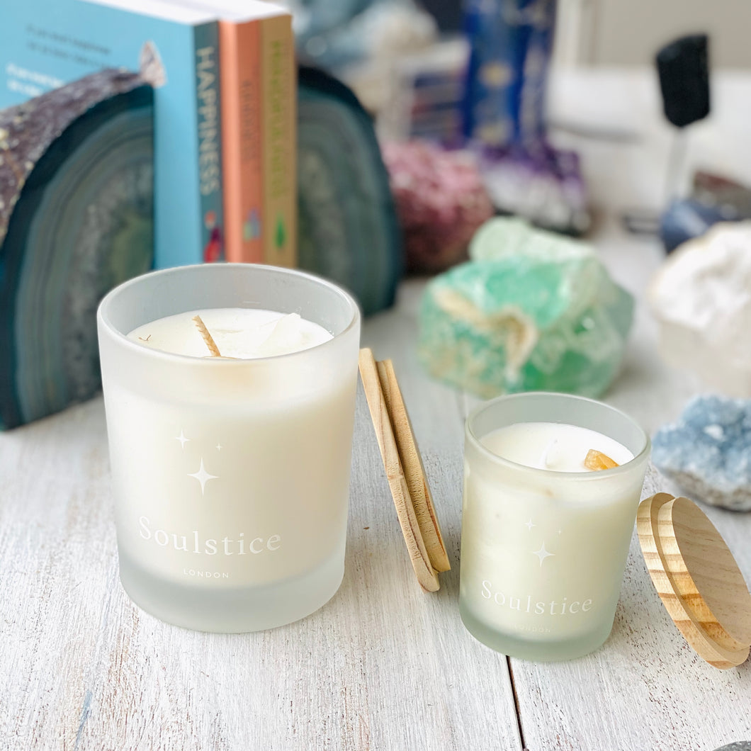 Soulstice Candle (Lemon, Ginger, Amber)