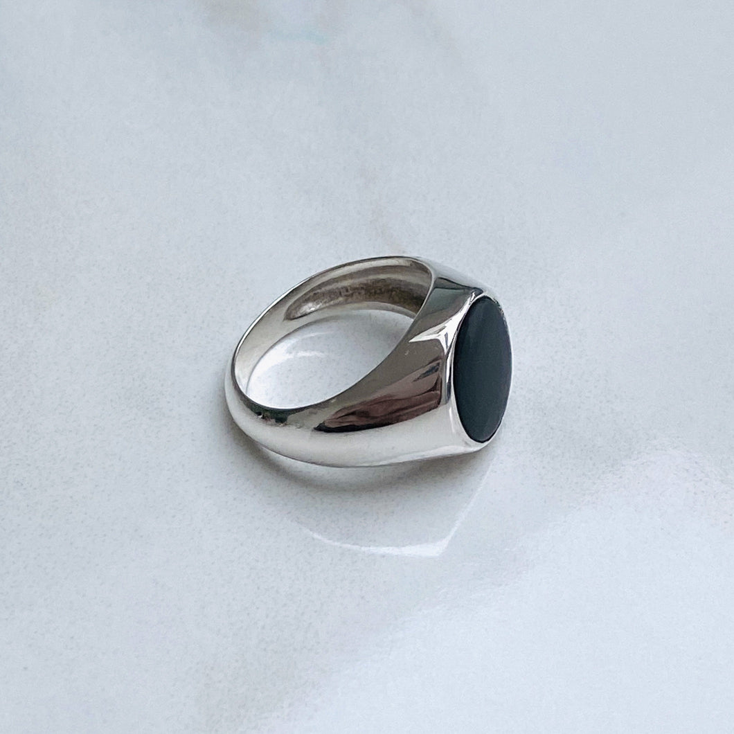 Onyx Signet Ring