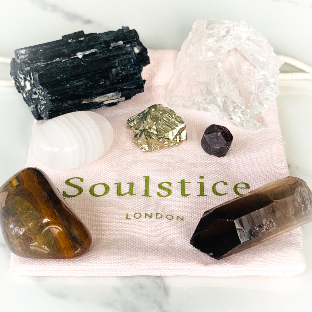 Protection and Grounding Crystal Set