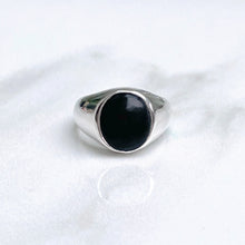 Load image into Gallery viewer, Onyx Signet Ring
