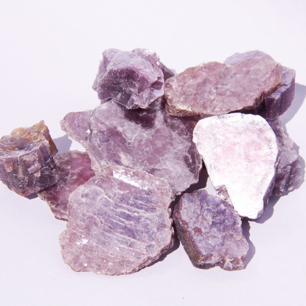 Lepidolite Rough